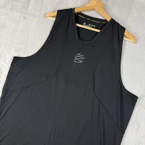 Under Armour X Steph Curry Tank Top Sleeveless Men Size XXL Training Gym Dry NBA
